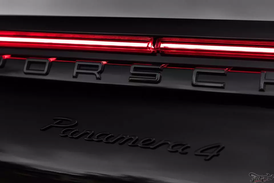 Porsche Panamera new. Окрас дисков в черный глянец и антихром!